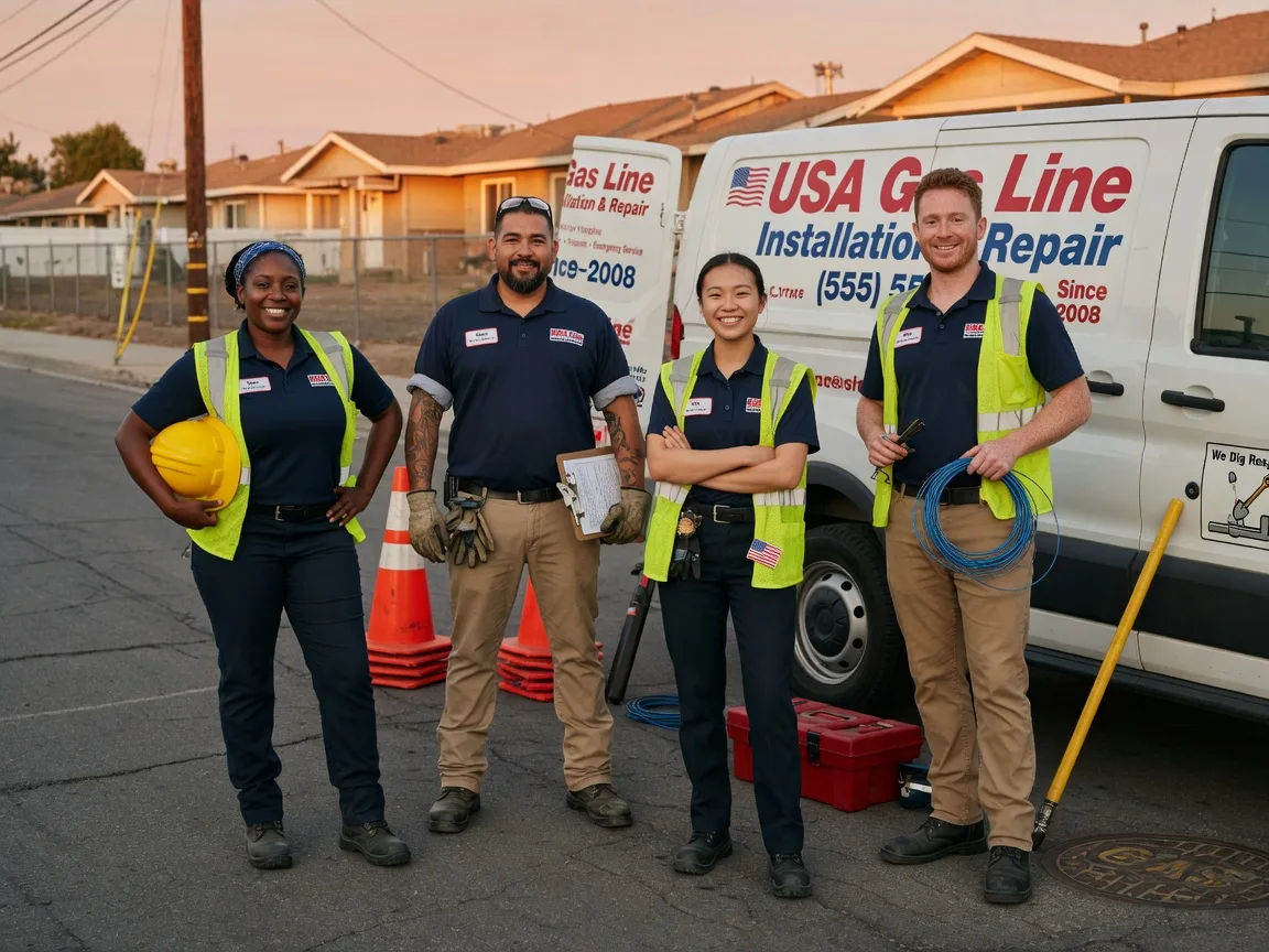 Gas Line Installation company in Vanduser, MO